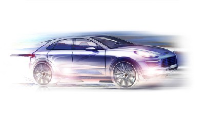 2015 Porsche Macan teaser, debuts next month in LA